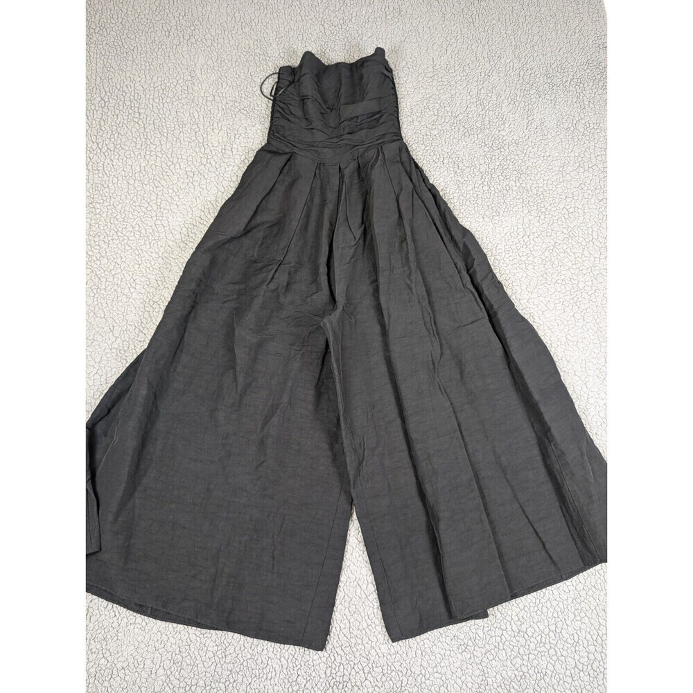 La Ligne Jumpsuit Mason‎ Womens Size Small Black Removable Straps $395 NWOT - Picture 4 of 16